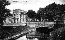 Ansichtskarte Schloßbrücke Ludwigslust 1930er